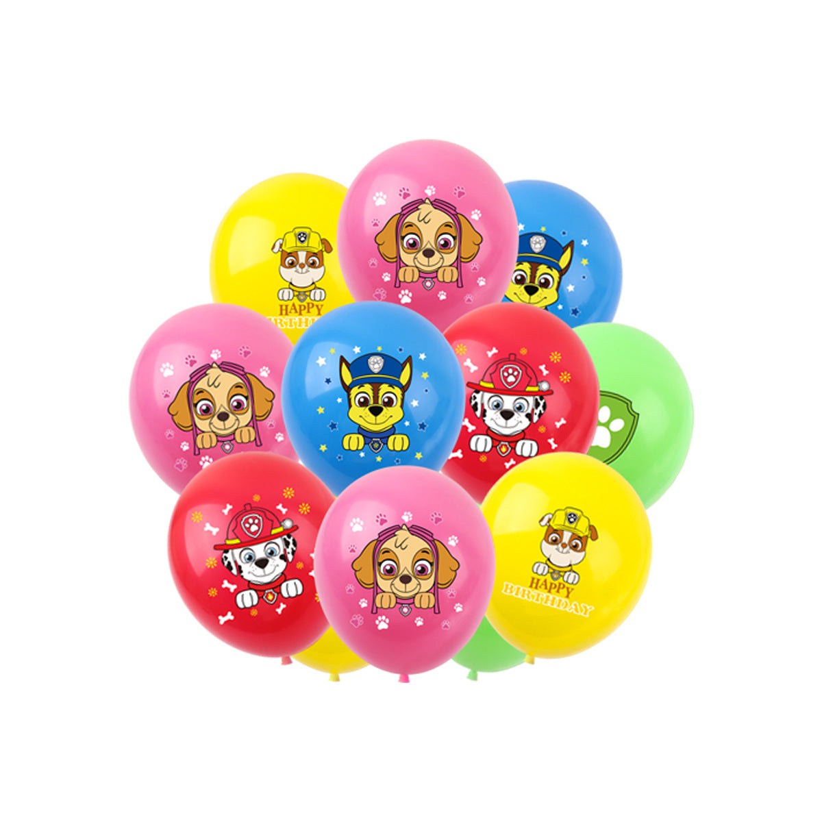 Pink Paw Patrol Birthday party set.