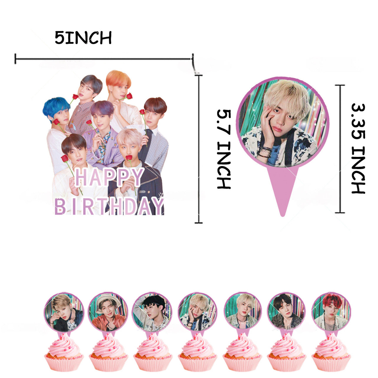 BTS Birthday party set.