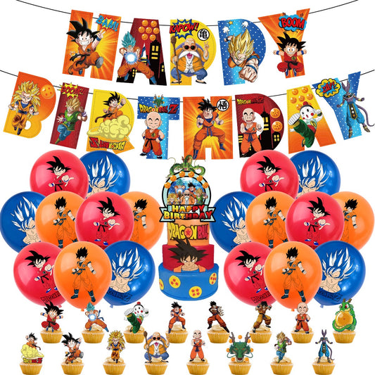 Dragon Ball Birthday party set.