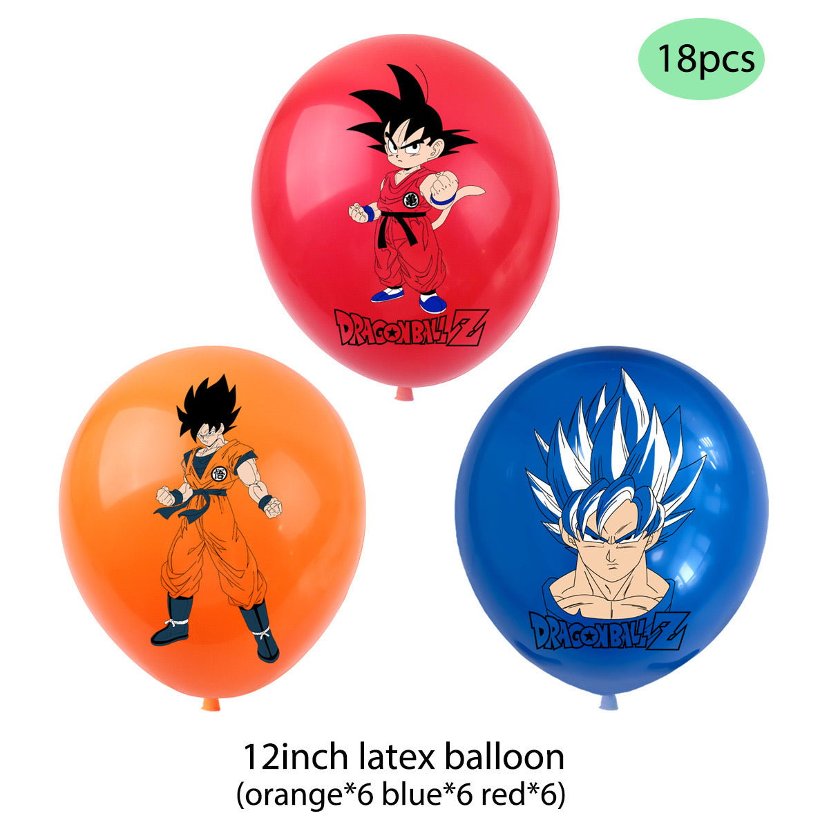 Dragon Ball Birthday party set.