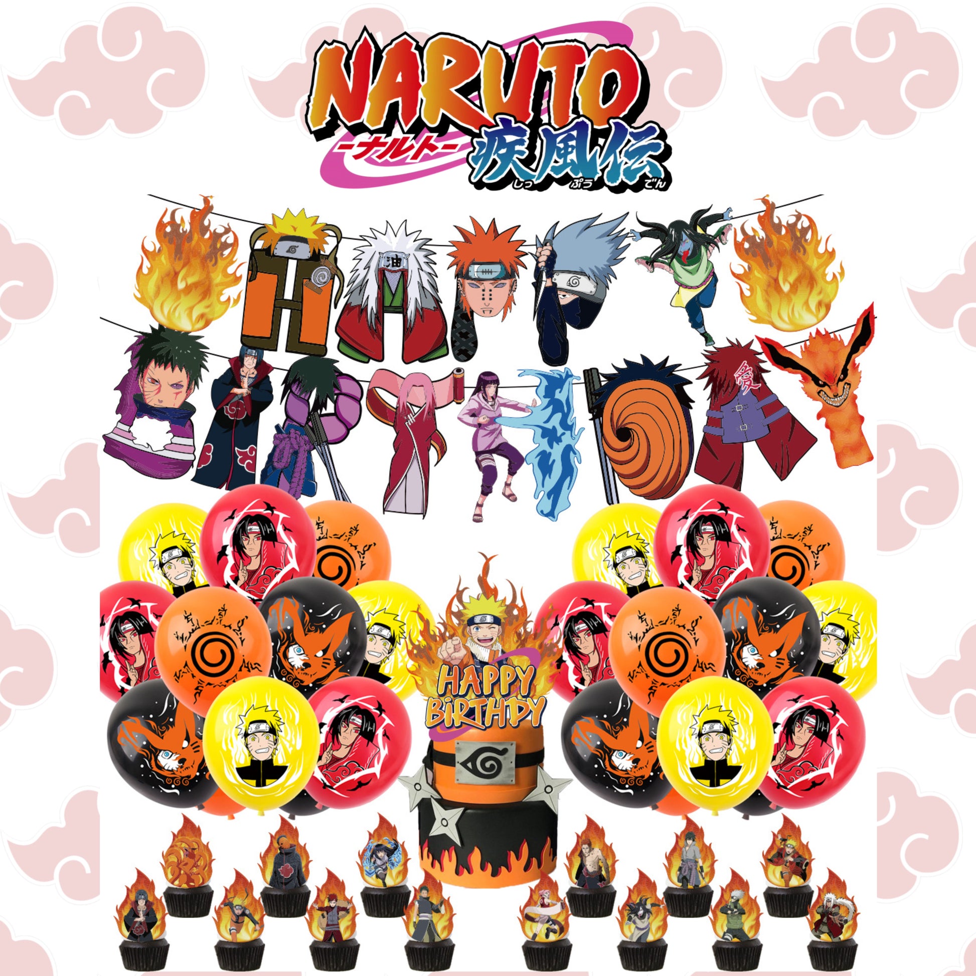 Naruto Birthday party set.